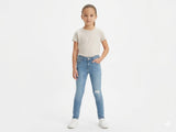 Levis Girls Light Wash Stretch Denim Jeans