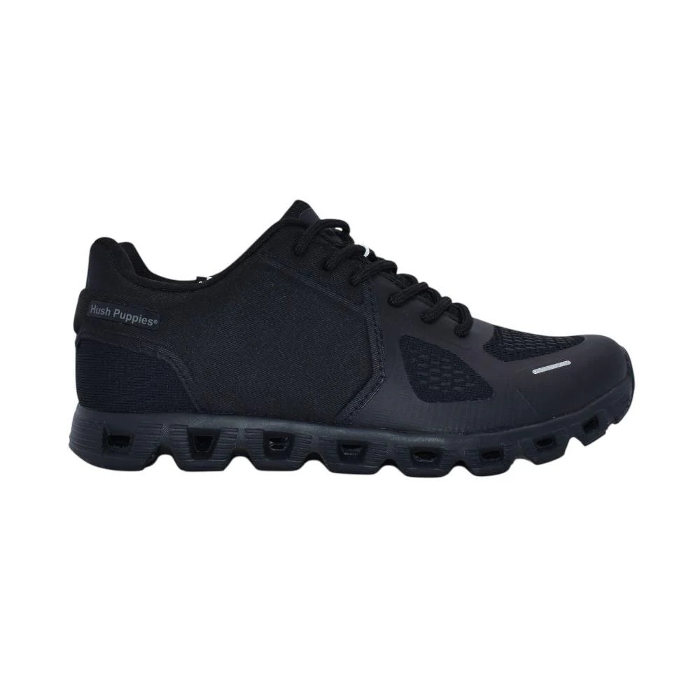 Hush Puppies Womens Gerda Black Glue Print Shoe