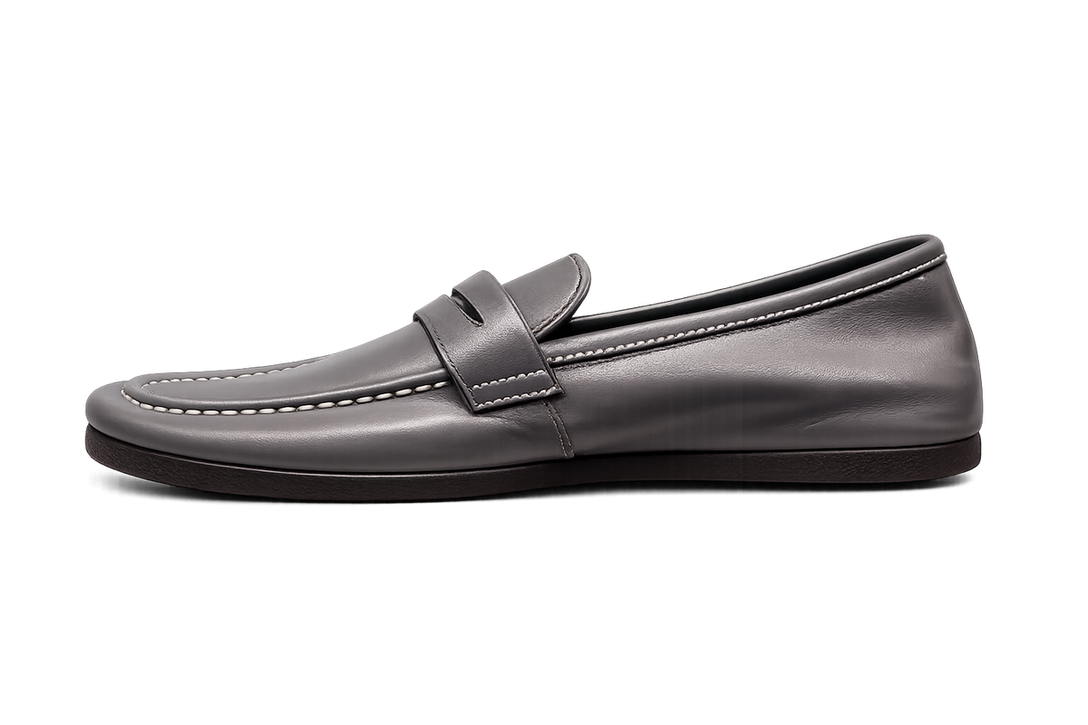 Zerga Mens Spello Shoes In Grey