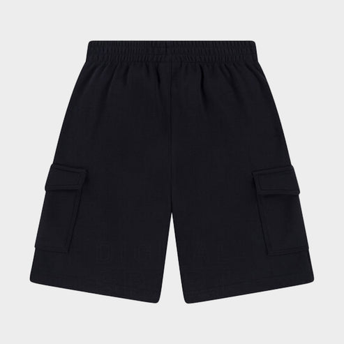 Nike Boys French Terry Cargo Short In Black