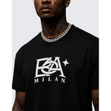 Covali Mens Flore T-Shirt In Black