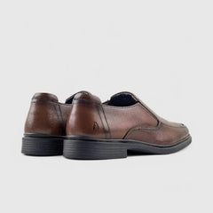 Hush Pupppies Mens Jerry Tan Leather Shoes