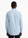 Polo Mens Long Sleeve Essential Oxford Shirt In Blue