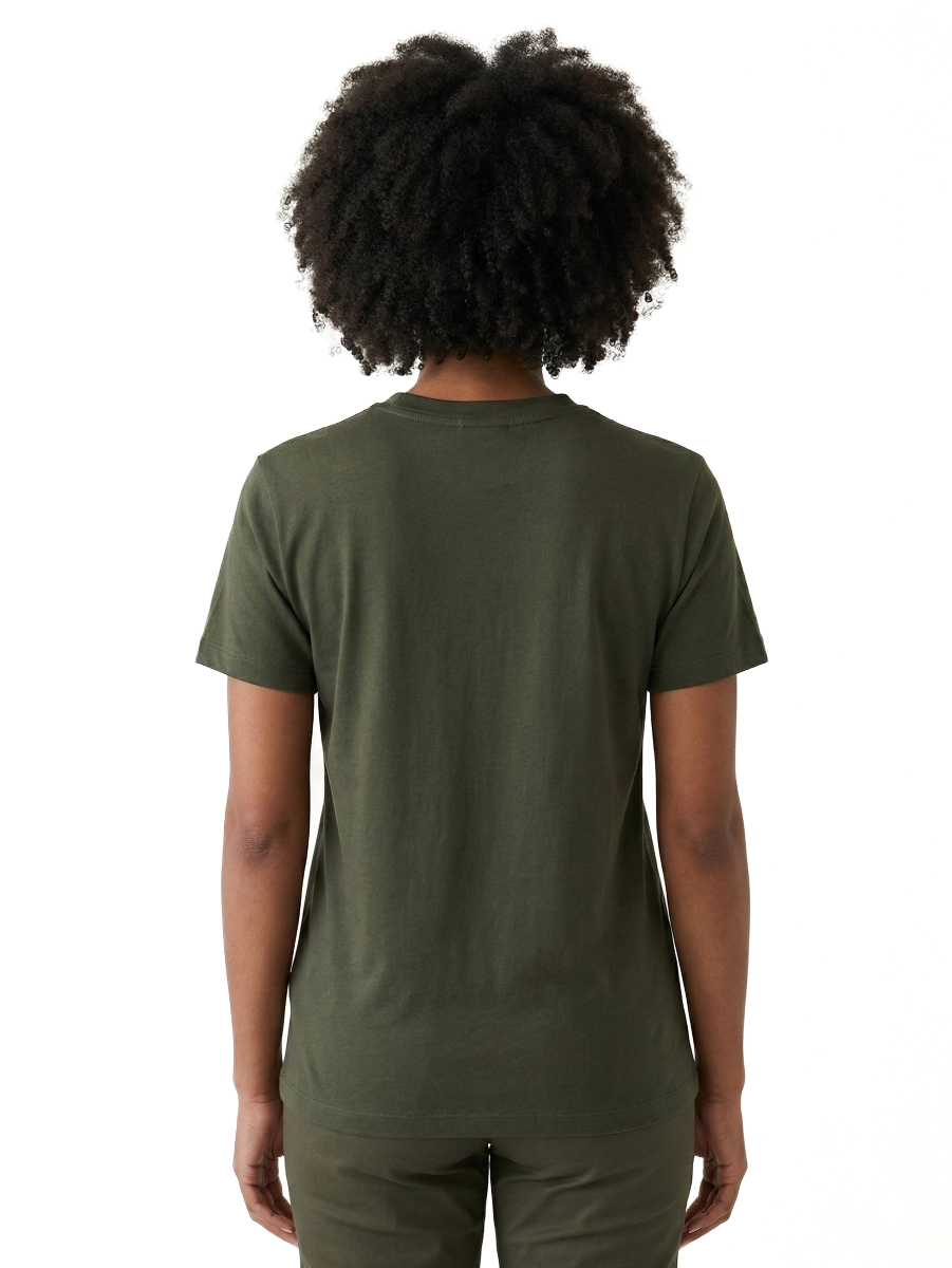 Polo Womens Lori Logo T-Shirt In Olive