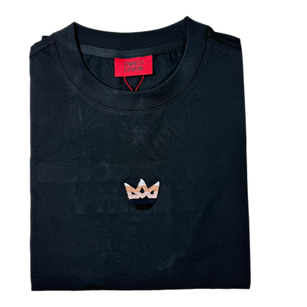 Enrico Coveri Mens 136 T-Shirt In Black