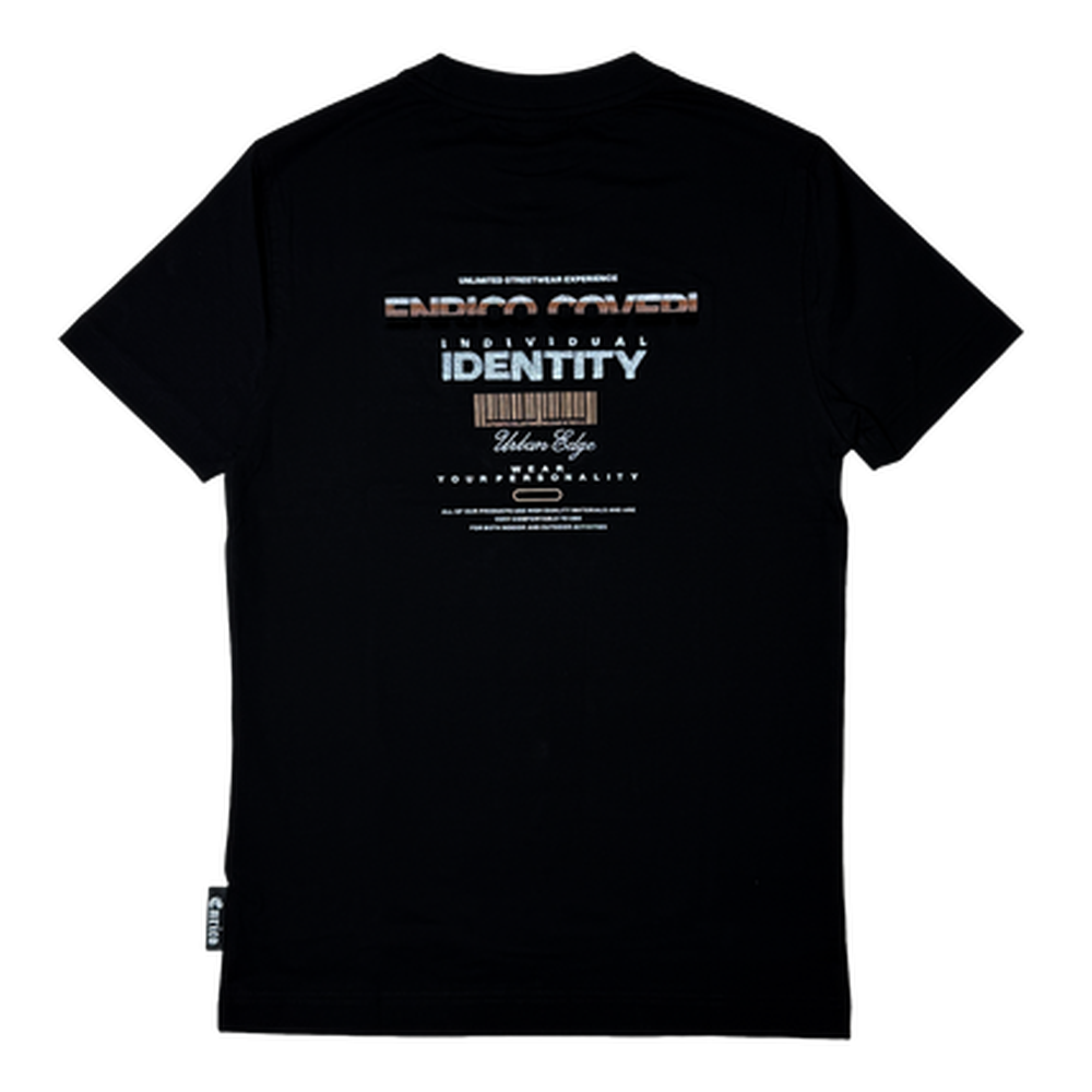 Enrico Coveri Mens 136 T-Shirt In Black