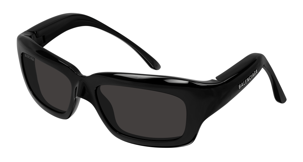 Balenciaga Sunglasses Mens In Black Grey BB0385S-001