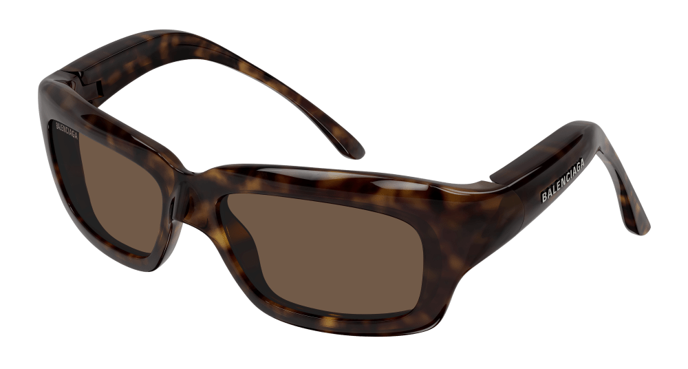 Balenciaga Sunglasses Mens In Havana Brown BB0385S-002