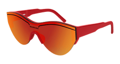 Balenciaga Sunglass Unisex Red Red BB0004S-003