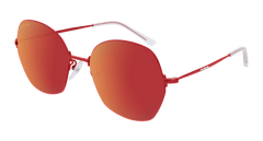 Balenciaga Sunglass Unisex Red Red BB0014S-003