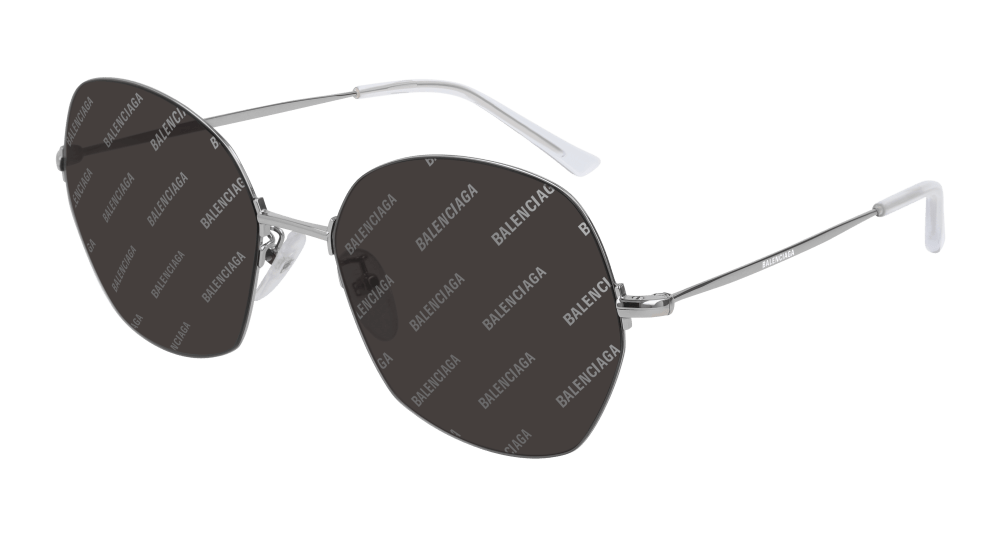 Balenciaga Sunglass Unisex Silver Grey BB0014S-004