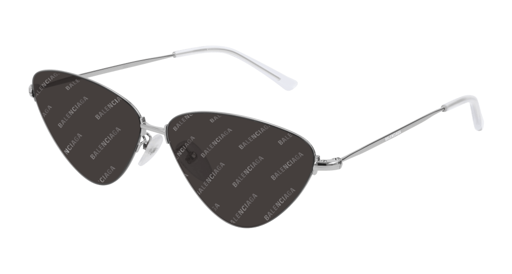 Balenciaga Sunglass Unisex Silver Grey BB0015S-004