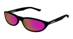 Balenciaga Sunglasses Unisex Black Violet Bb0007S-003