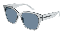 Balenciaga Sunglasses Unisex Grey Blue Bb0215Sa-004