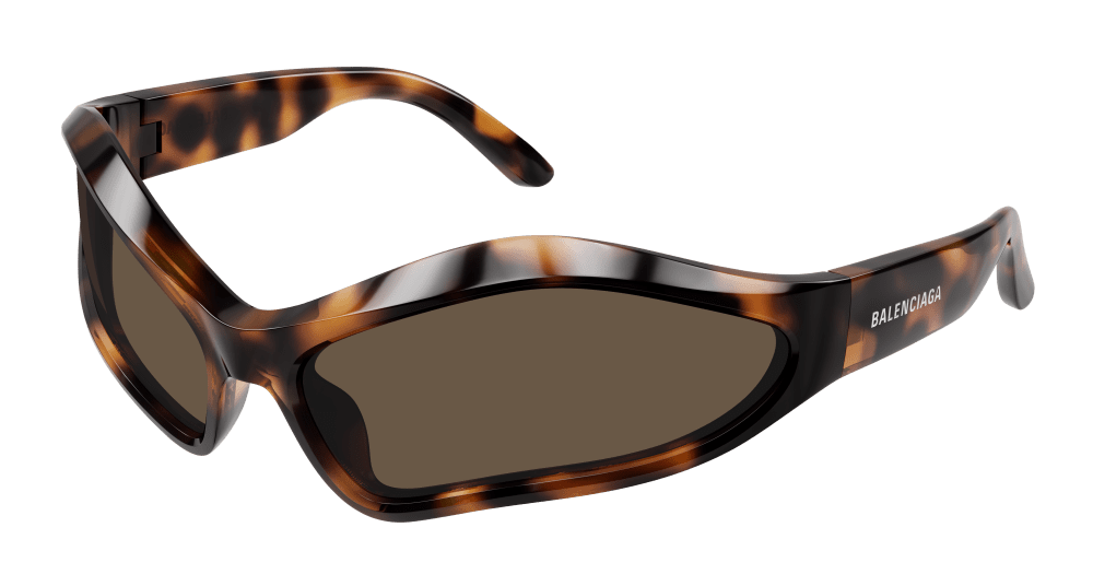 Balenciaga Sunglasses Unisex Havana Brown Bb0314S-002