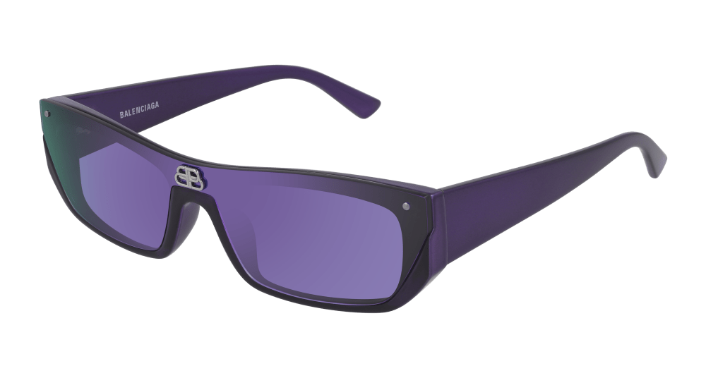 Balenciaga Sunglasses Unisex Violet Bb0080S-005