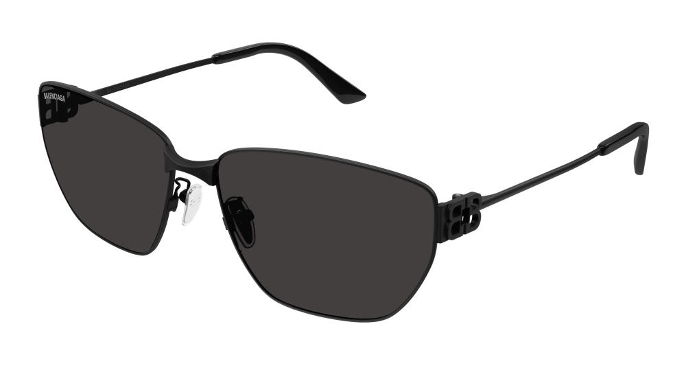 Balenciaga Sunglasses Unisex Black Grey Bb0337Sk-001