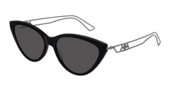 Balenciaga Sunglass Woman Black Grey BB0052S-003