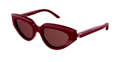 Balenciaga Sunglass Woman Burgundy Red BB0159S-004