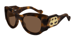 Balenciaga Sunglass Woman Havana Brown BB0070S-007