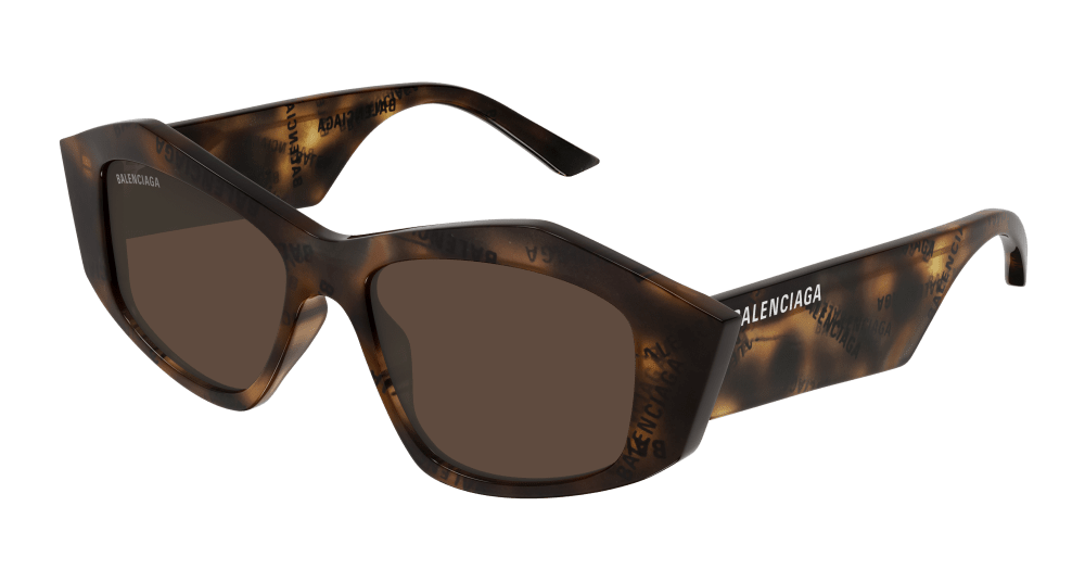 Balenciaga Sunglass Woman Havana Brown BB0106S-005