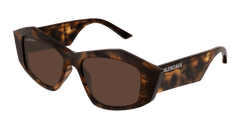 Balenciaga Sunglass Woman Havana Brown BB0106S-005