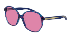 Balenciaga Sunglasses Woman Multicolor Crystal Pink Bb0005S-003