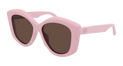 Balenciaga Sunglasses Womens In In Pink Brown Bb0126S-003
