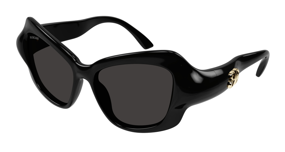 Balenciaga Sunglasses Woman Black Grey Bb0353S-001