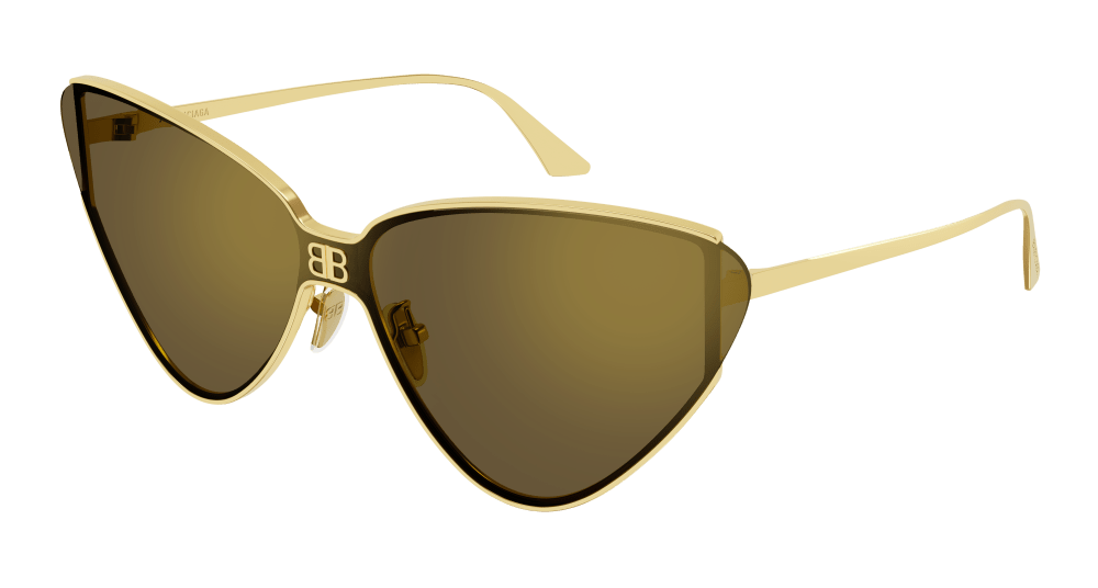 Balenciaga Sunglass Woman Gold Bronze BB0191S-004