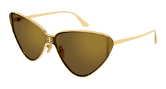 Balenciaga Sunglass Woman Gold Bronze BB0191S-004