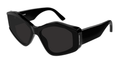 Balenciaga Sunglasses Womens In In Black Grey Bb0302S-001