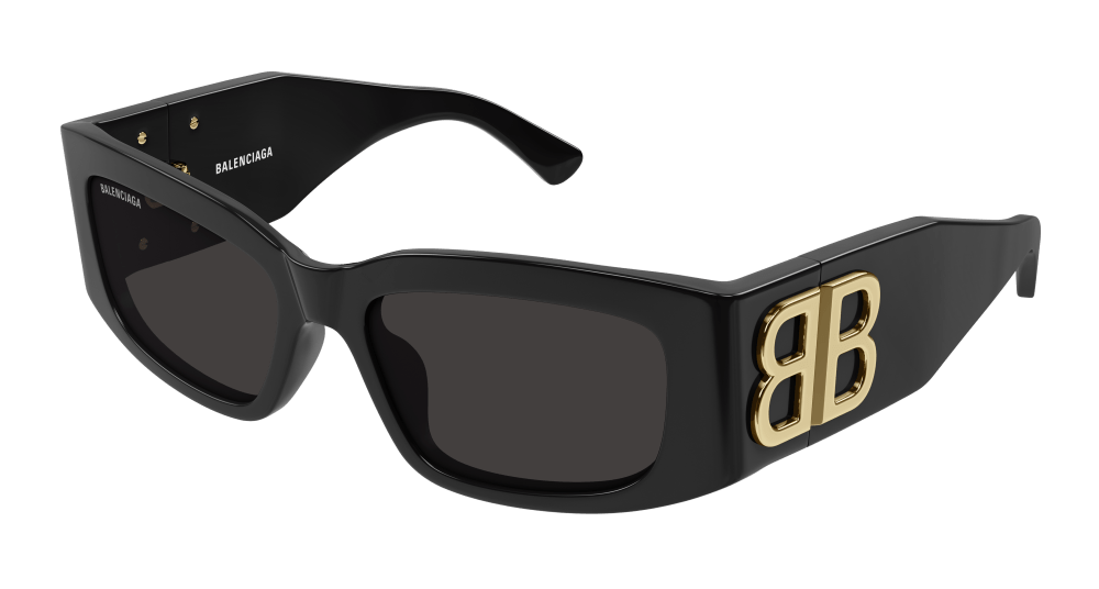 Balenciaga Sunglasses Woman Black Grey Bb0360S-005