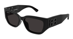 Balenciaga Sunglasses Woman Black Grey Bb0361Sk-001