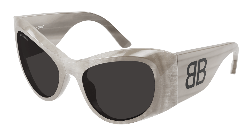 Balenciaga Sunglasses Womens In Grey BB0393S-004