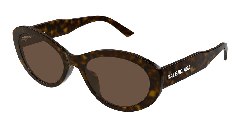 Balenciaga Sunglasses Womens In Havana Brown BB0446S-002