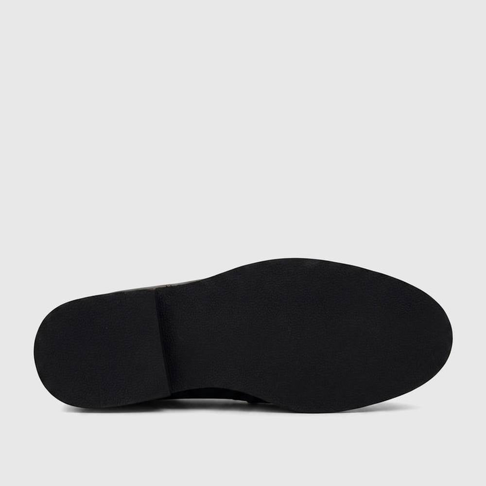 Barker Mens Samuel Leather Formal Slip On Shoes In Black