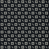 Polo Mens Geoment Print Long Sleeve Shirt In Navy
