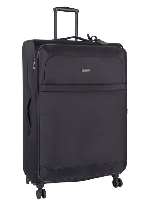 Cellini Microlite Soft Trolley Case In Black