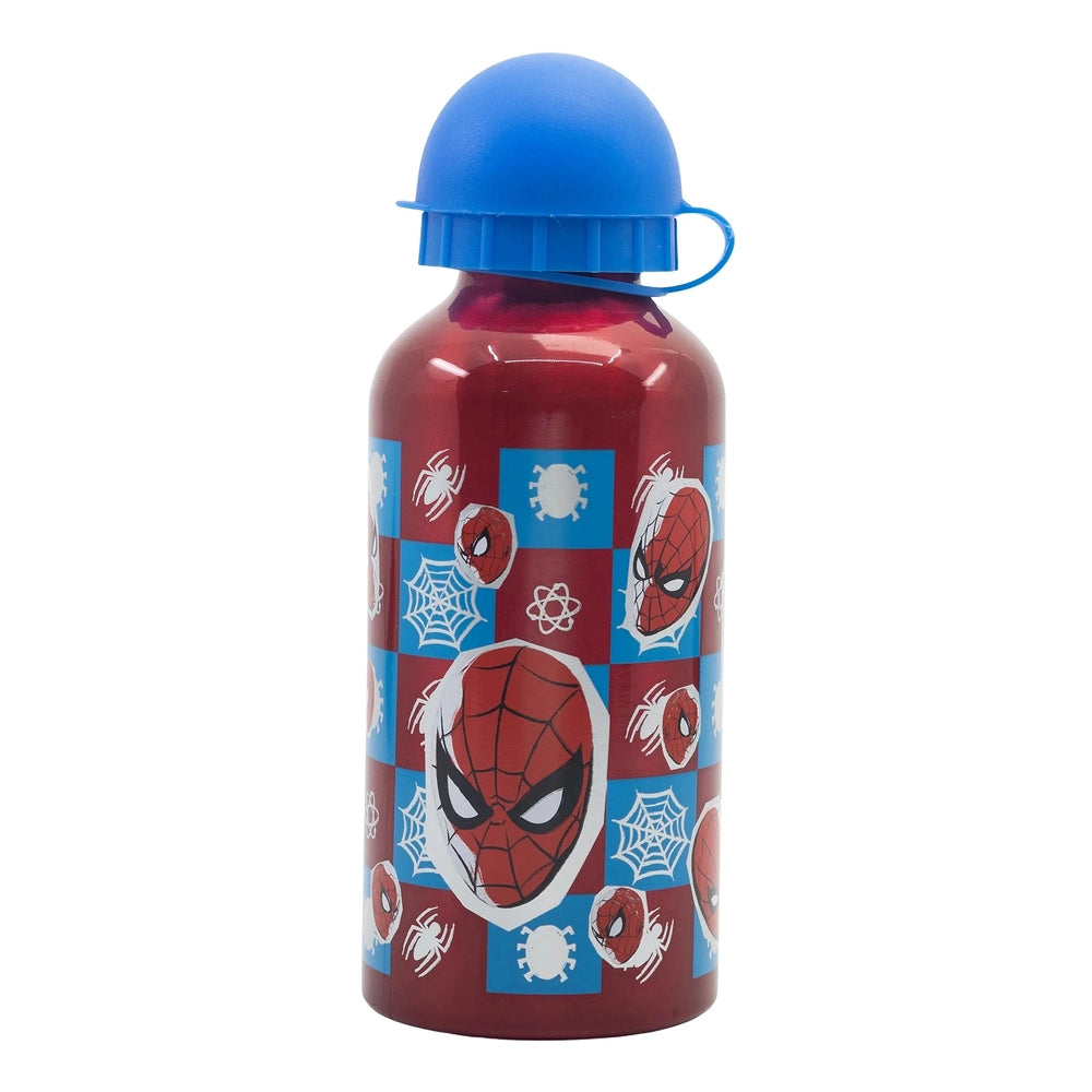 Spider-Man Aluminium Bottle In Red
