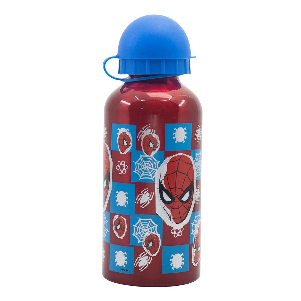 Spider-Man Aluminium Bottle In Red