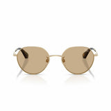 Burberry Unisex Sunglasses In Gold