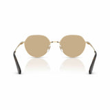 Burberry Unisex Sunglasses In Gold