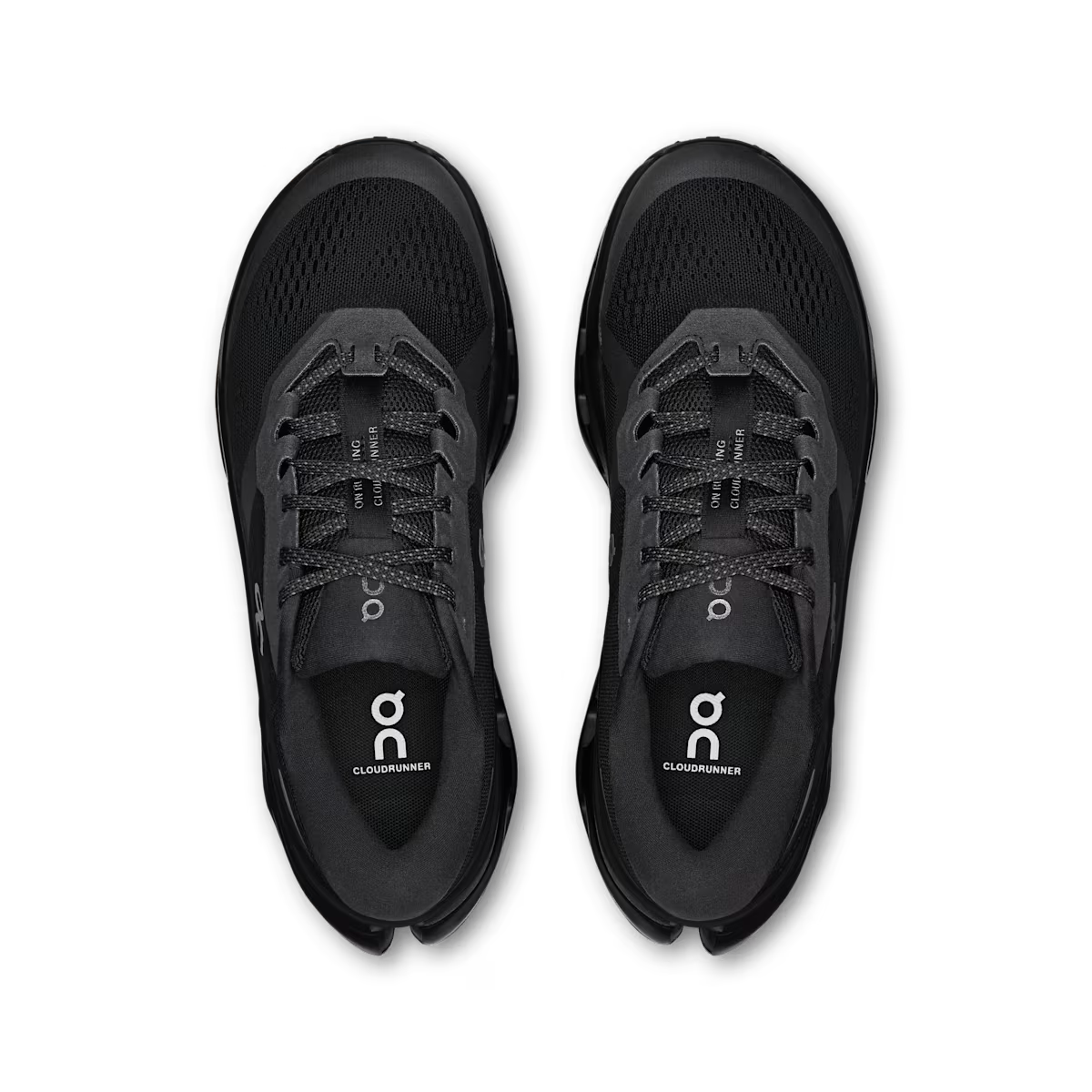 On Cloud Mens Cloudrunner 3.0 Shoes In Black
