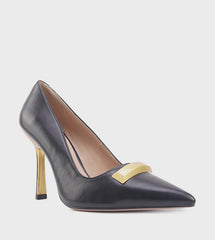 La Her Womens GSP-3 Heels In Black