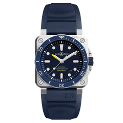 Bell & Ross Br0392 Diver Blue Stainless Steel Watch