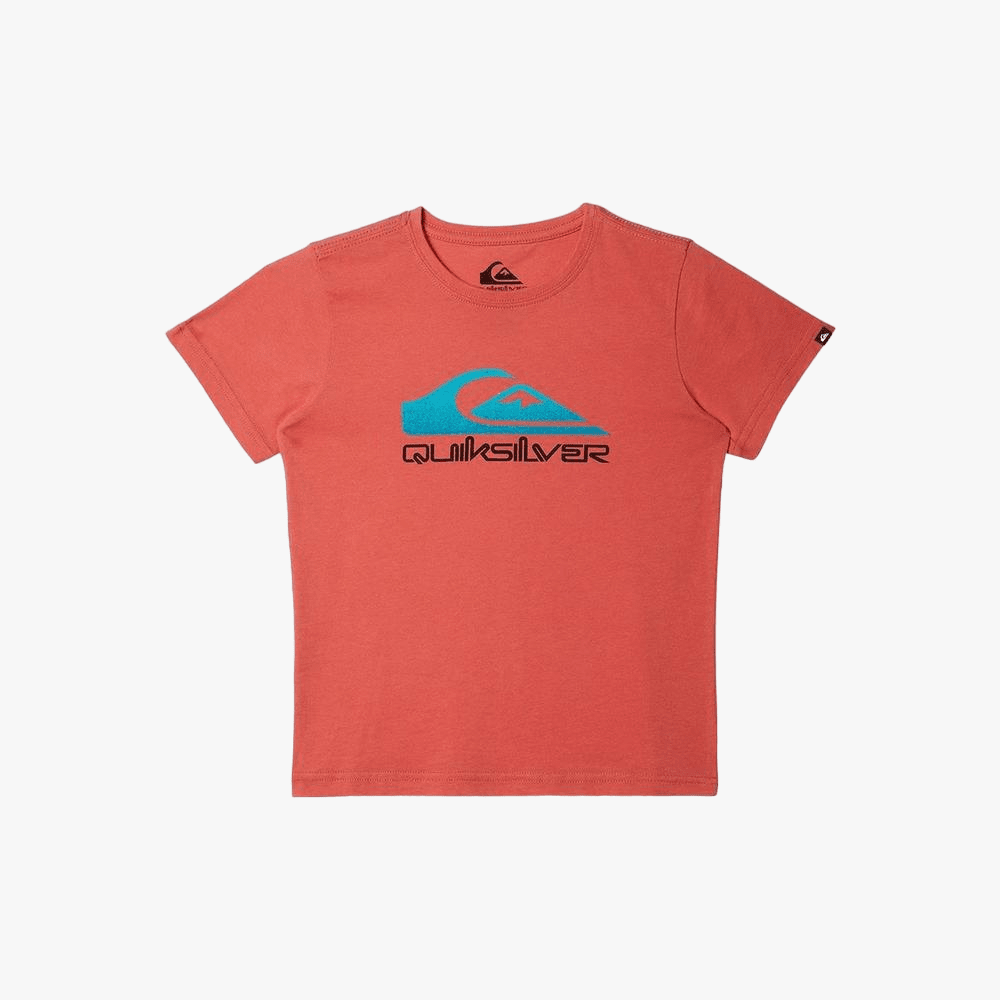 Quiksilver Boys Omni Wave T-Shirt In Coral