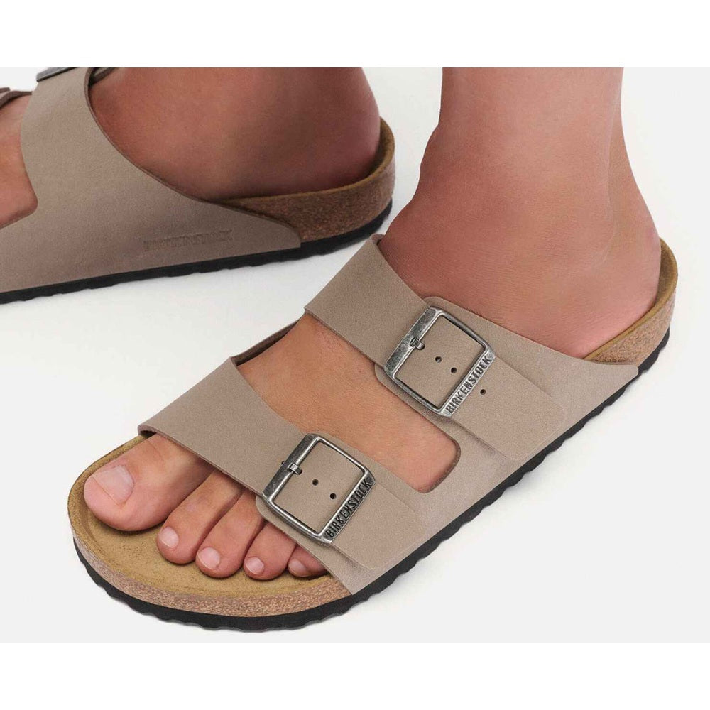 Birkenstock Unisex Arizona Bs Sandals In Grey Taupe