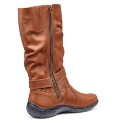 Hotter Ladies Ballinderry Boots In Tan