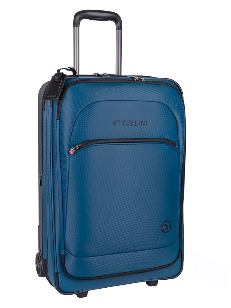 Cellini Pro X 4 Wheel Trolley Case Blue